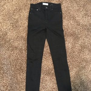 Madewell 10” high riser jean